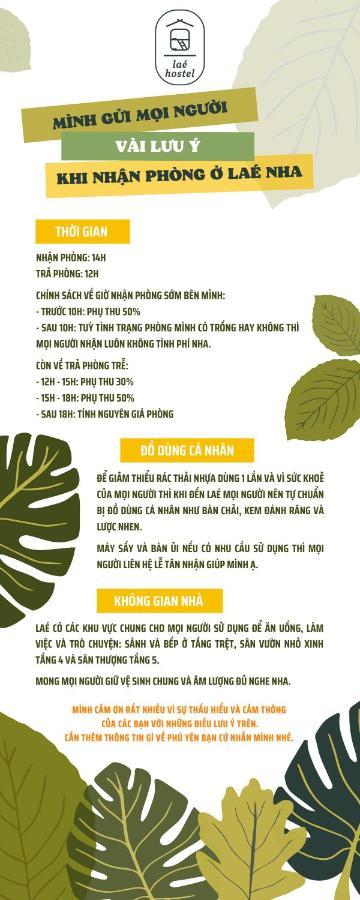Lae Hostel 투이호아 외부 사진